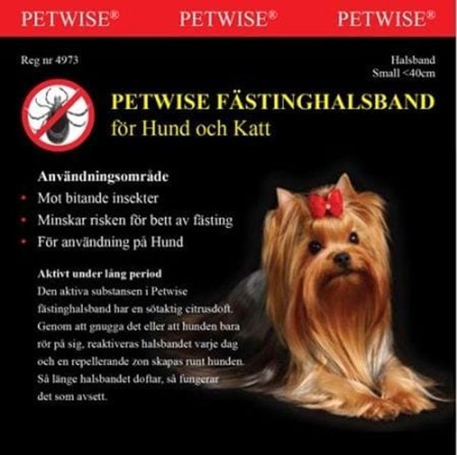 Hovedbilde Petwise Flåtthalsbånd Small <45cm