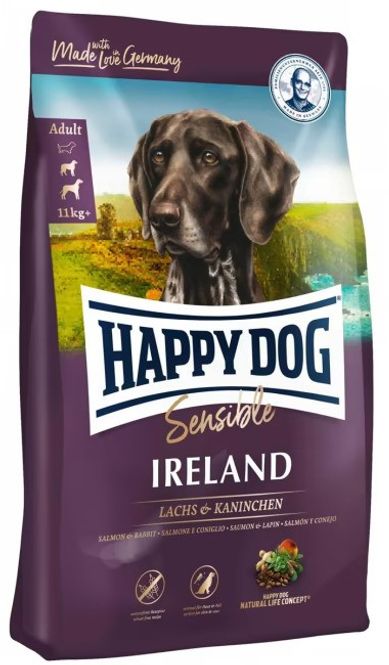 Hovedbilde Happy Dog Ireland Laks & Kanin 