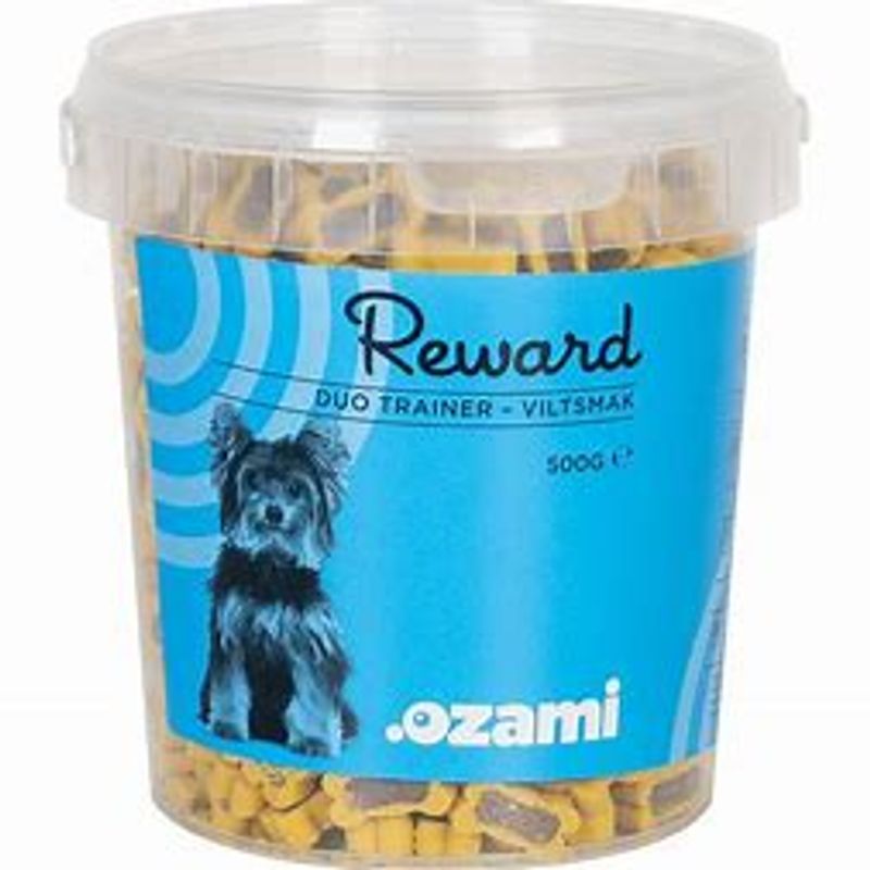 Ozami Dog Snack Duotrainer Wild Bucket 500g 