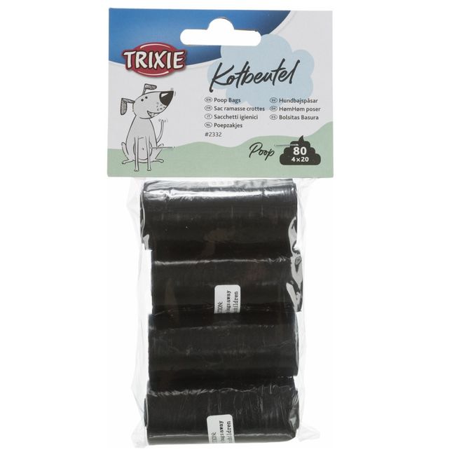 Hovedbilde Hundeposer HømHøm Sort Trixie