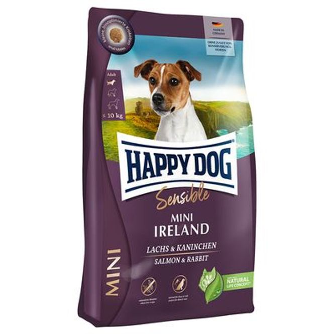 Hovedbilde Happy Dog Mini Ireland Laks & Kanin 